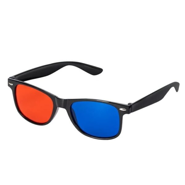 Gafas rojo y azul, entrenamiento de ambliopía, anaglifo dimensional, TV (2)