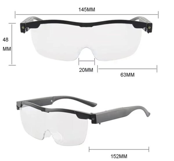Gafas Lupa 160% Aumento Para Lectura y Presbicia - Imagen 4